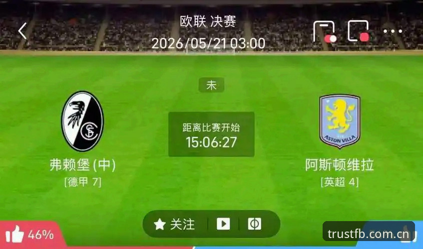 欧联杯决赛深度评测：维拉3-0弗赖堡，30年冠军荒终结的全面解析